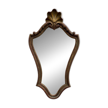 Decorative mirror in Louis XV style