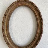 Italian wood and gold frame