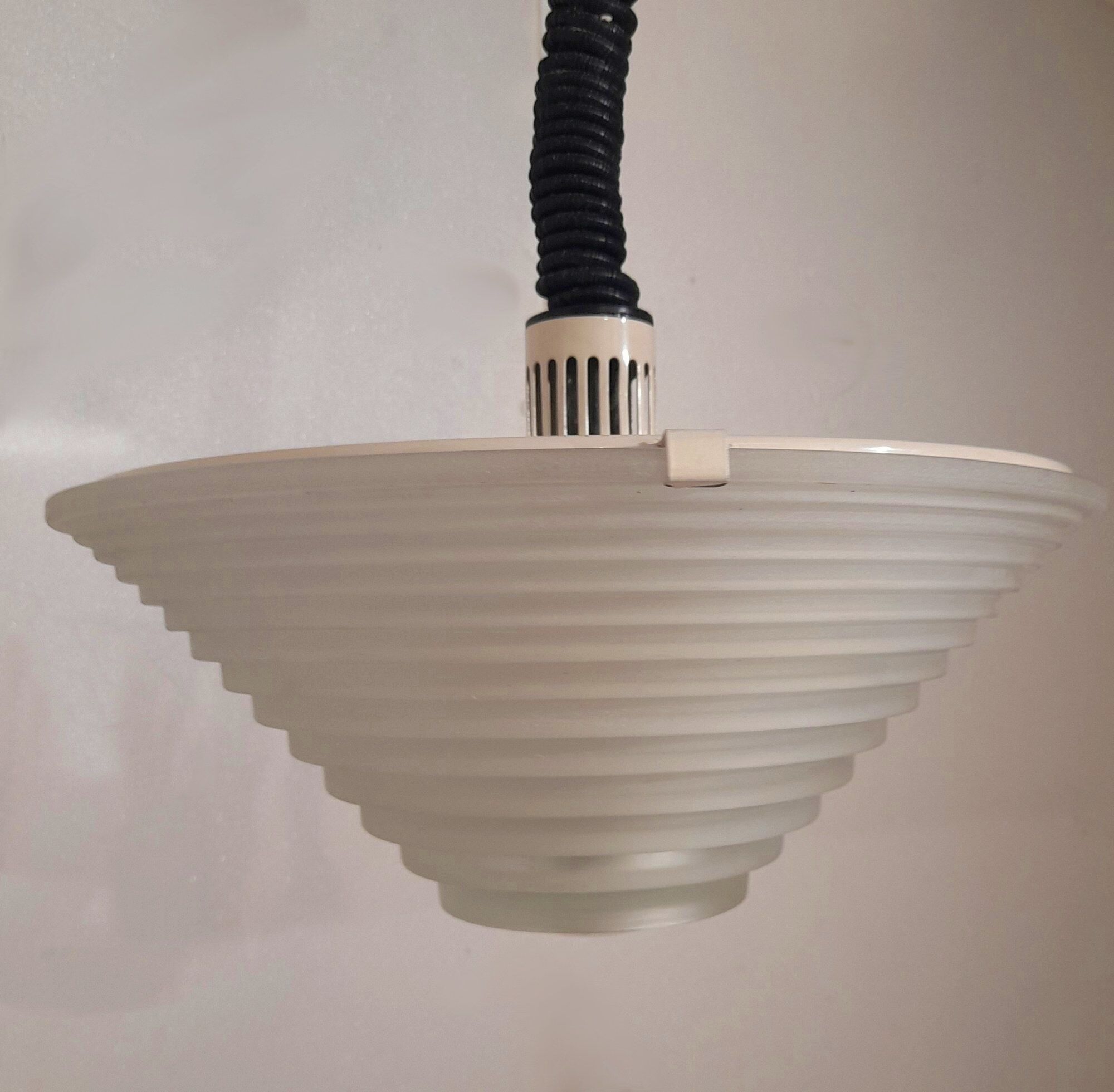 Pendant lamp Artemide "Egina 38" by Angelo Mangiarotti