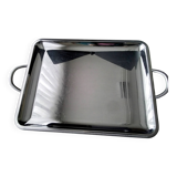 Plateau de service Acier inoxydable Létang et Rémy  45 x 35 cm