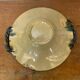 VALLAURIS Ceramic Brown & Blue Vintage Centerpiece