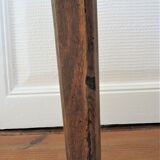 Bedside table solid oak patinated early twentieth century