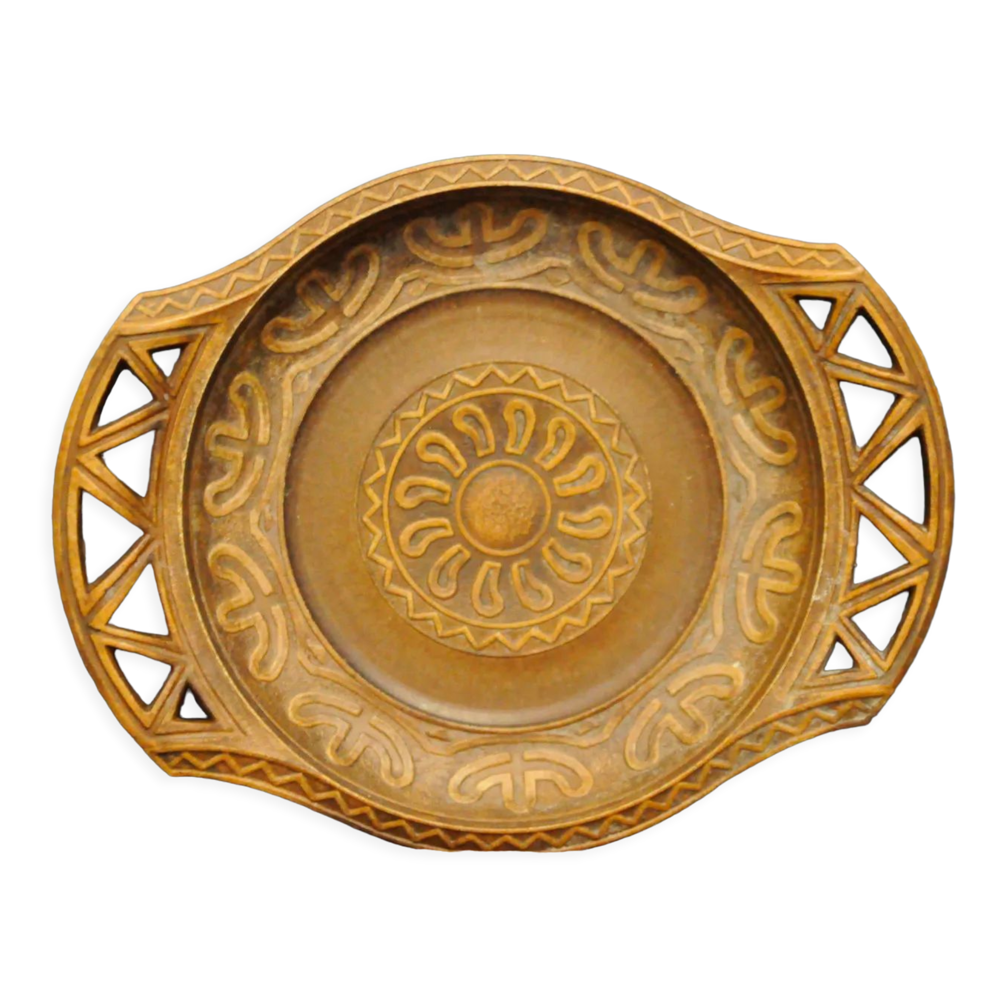 Italian tray signed from the 70s