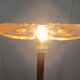Vintage murano glass floor lamp, 1980s