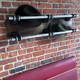 Bistro bench and hat holder old 1940