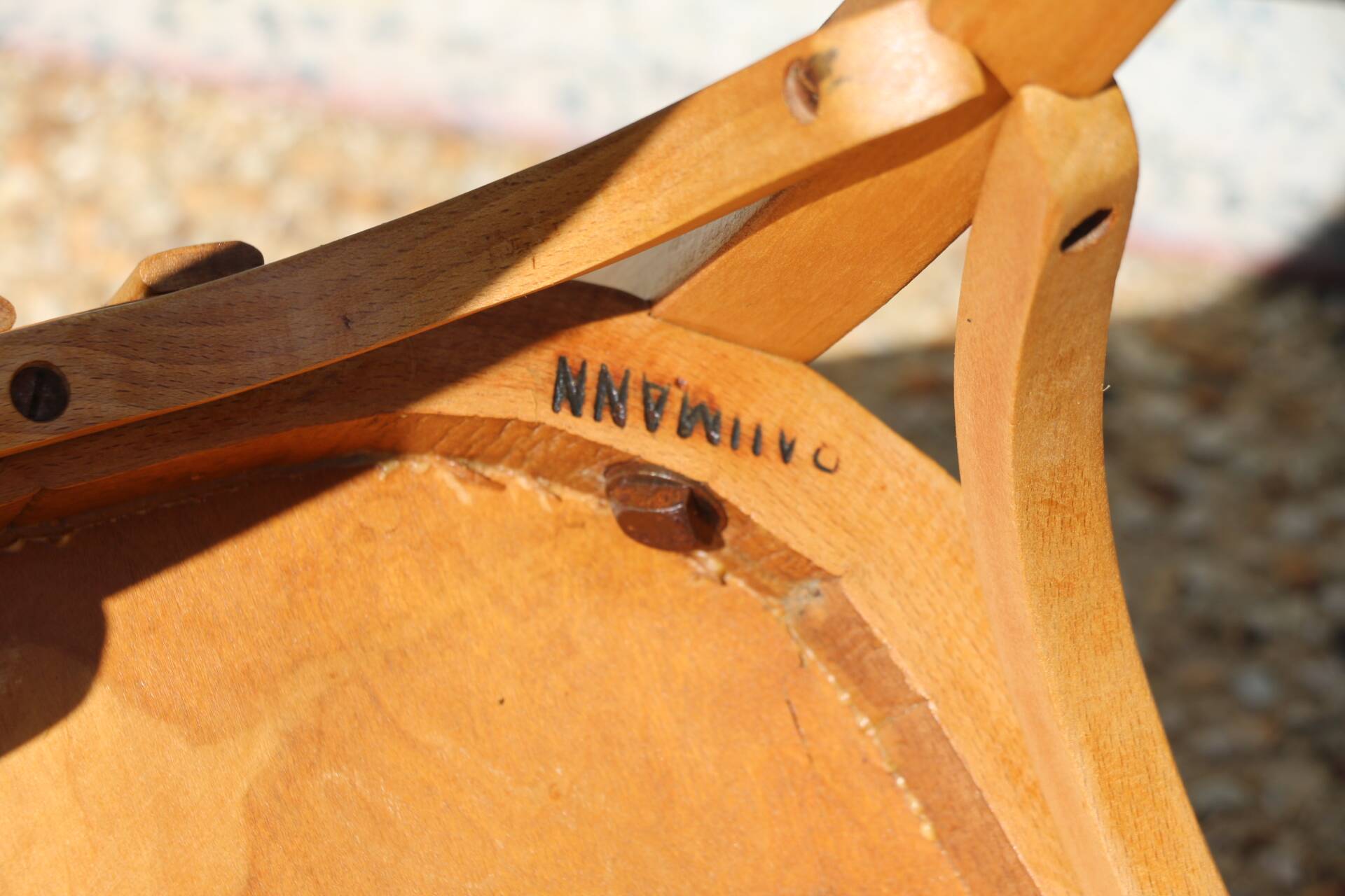 Baumann N°27 light beech chair