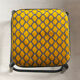 Matte and yellow black industrial stool