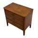 Petite commode vintage des années 1960 en chêne.