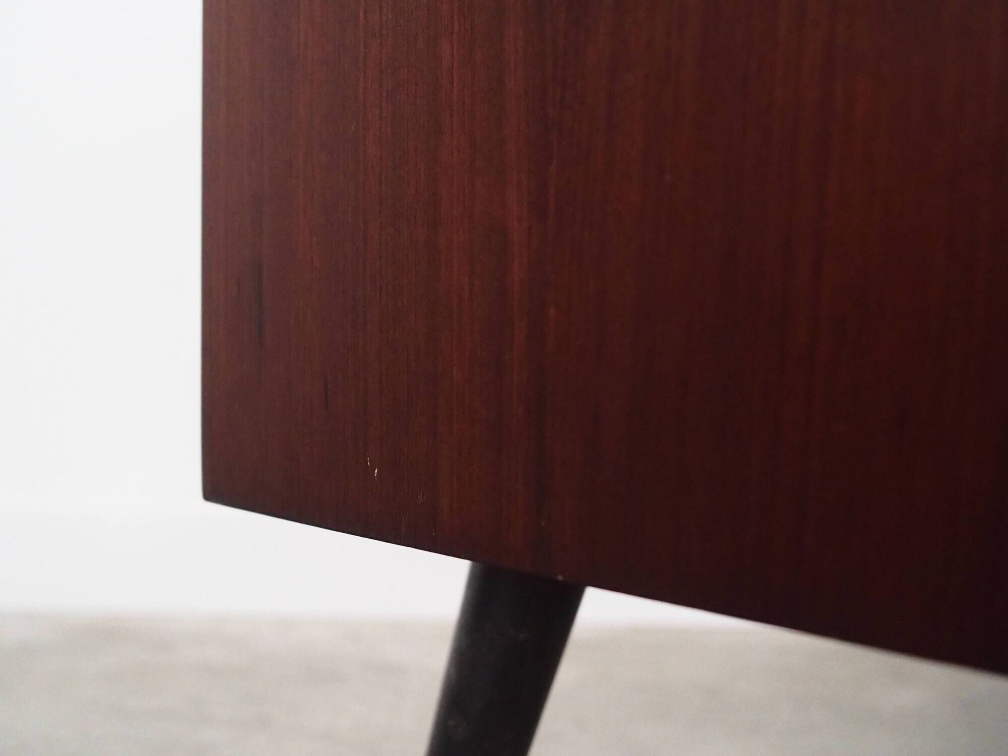 Mahogany bookcase, Danish design, 1970s, manufacturer: Bramin