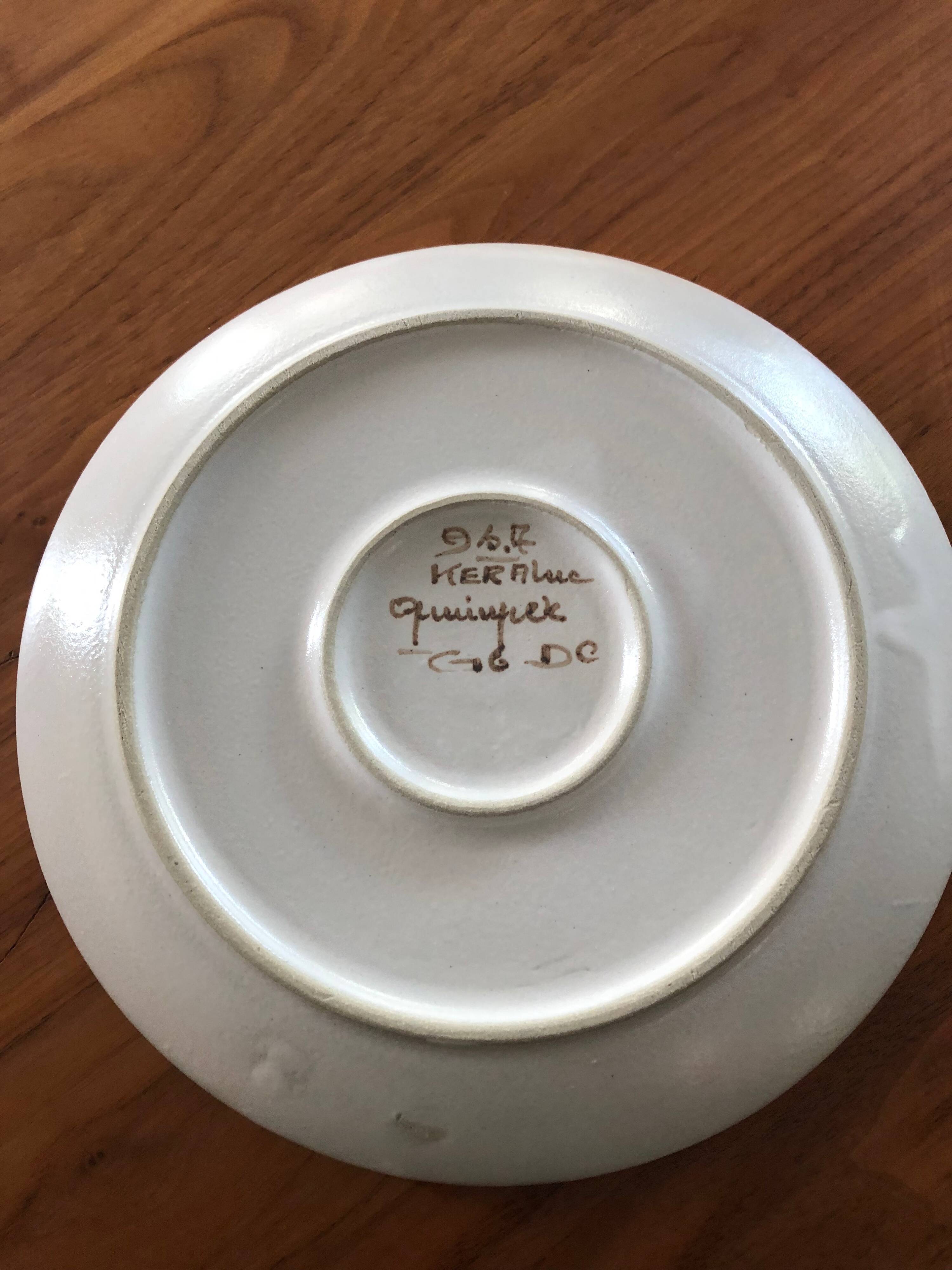 6 assiettes Kéraluc