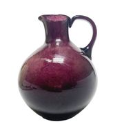 Vintage Polish jug by Zbigniew Horbowy for Sudety Glassworks, 1970s