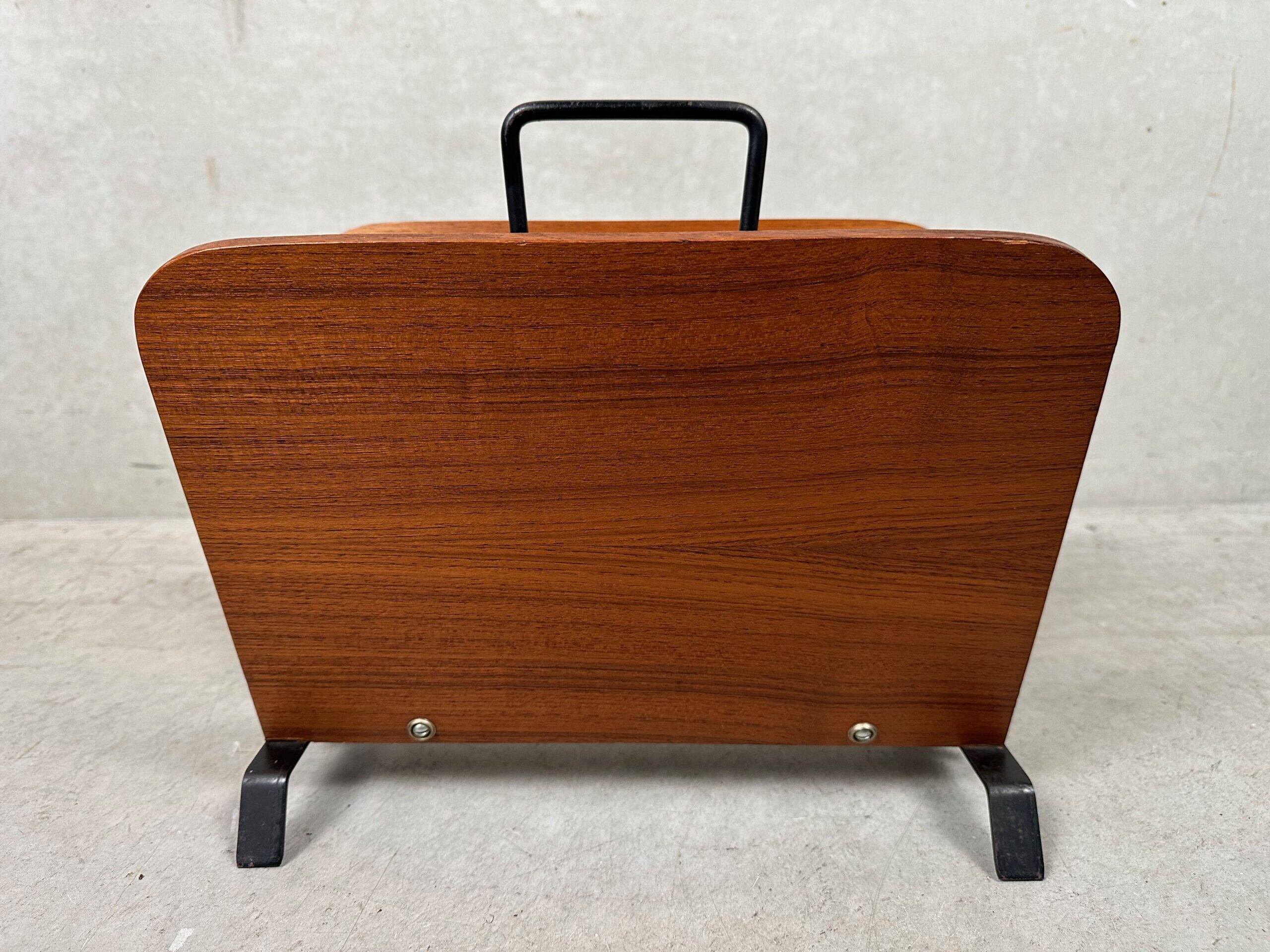 Vintage rosewood magazine rack – Cees Braakman