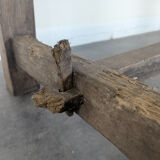 Solid oak farmhouse table