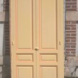 Set of large double old cupboard doors