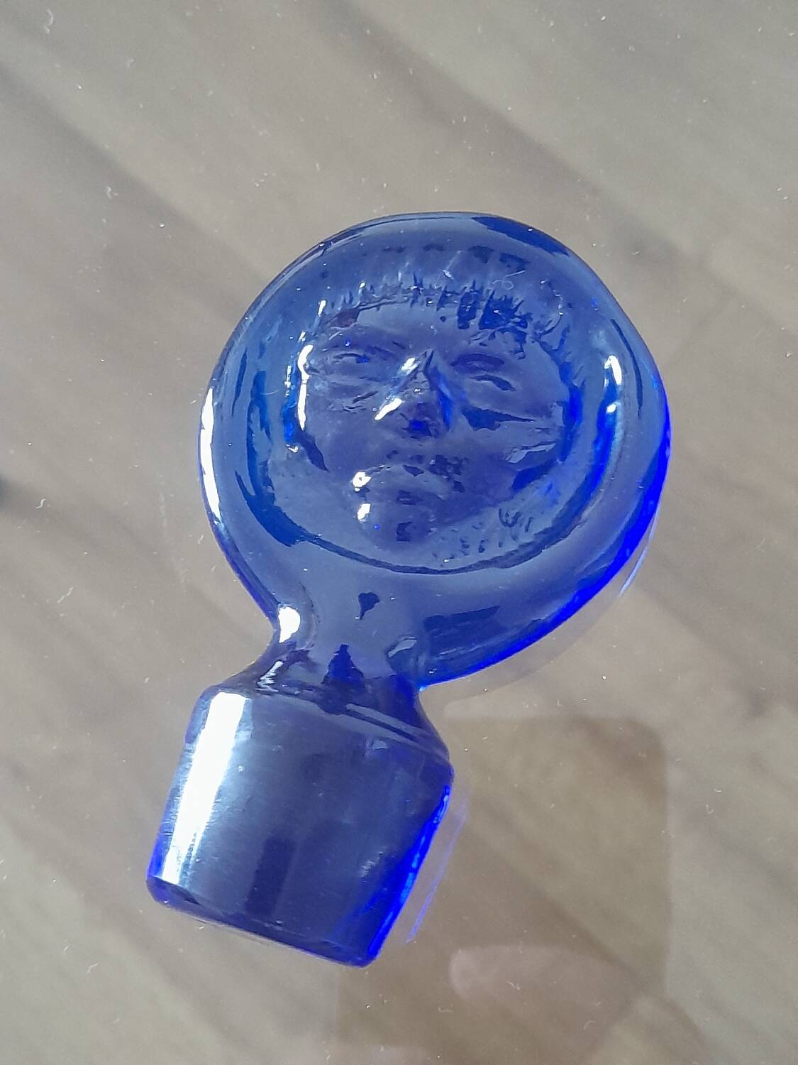 Decanter bottle sculpture by Erik Hoglund