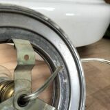 Paire de lampes opaline