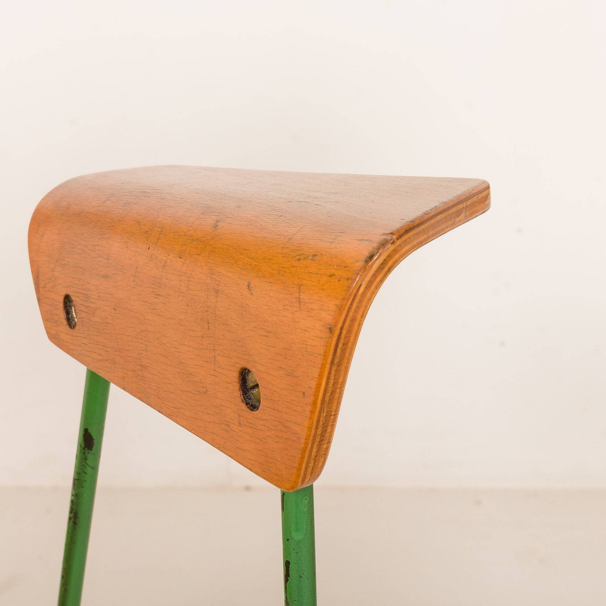Boomerang chair attr. to Carlo De Carli, set of 2, Italy 1950s