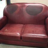 2-seater sofa Premium art deco leather