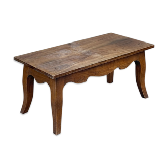 Table basse en merisier