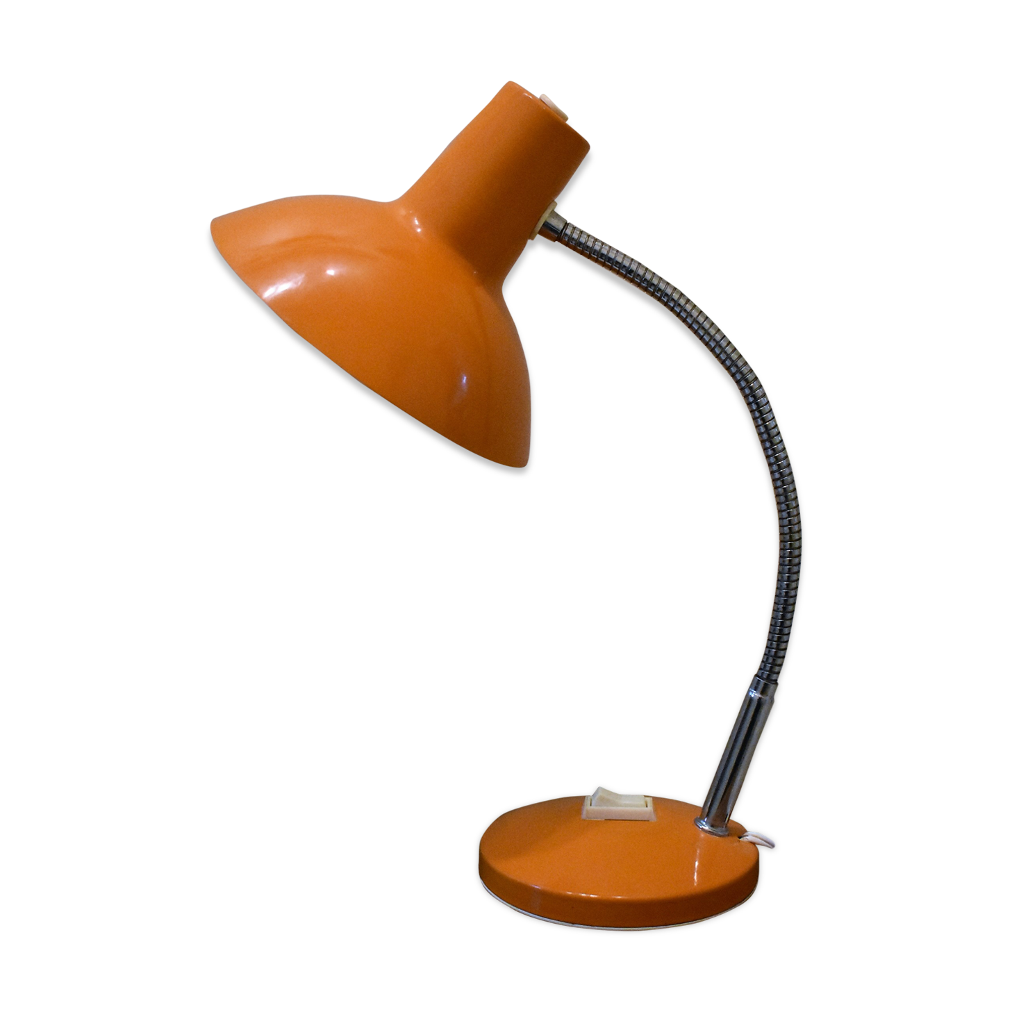 Vintage Orange desk lamp