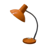 Lampe de bureau orange vintage
