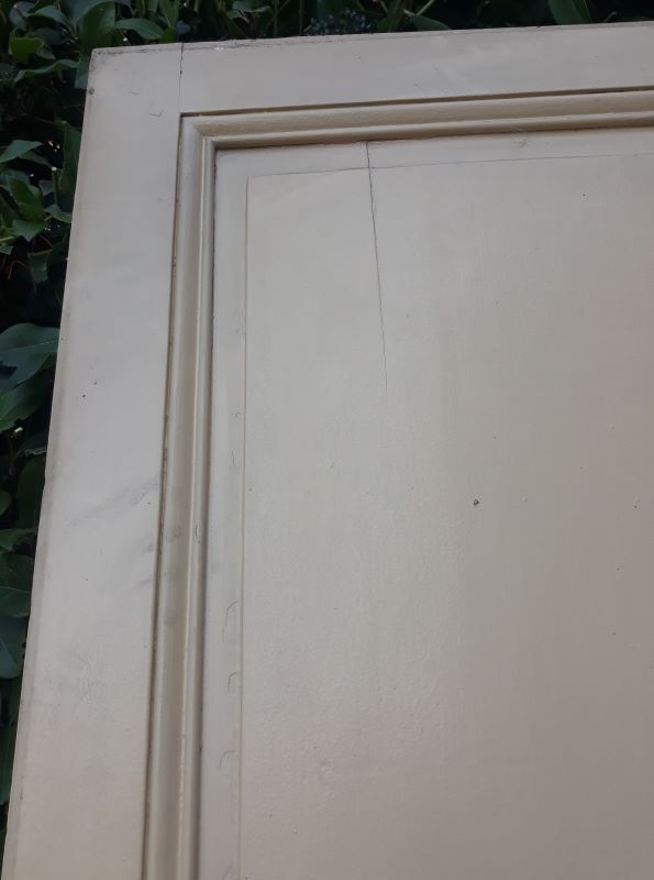 Haussmannian gate 79.8x215cm old