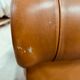 Fauteuil chesterfield en cuir une place xl
