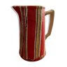 Earthenware pitcher covered with paper
