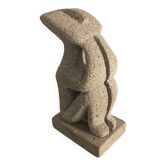 Sculpture le penseur art cycladique