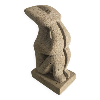 Sculpture le penseur art cycladique