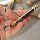 Vintage ribbed silver-plated knife rests Lancel Paris x 6