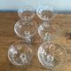 Set de 6 coupes à champagnes dépareillées