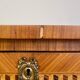 Wooden drop-leaf secretary in Louis XV style – Floral decoration