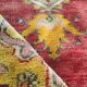 Tapis patiné orient laine fait mai 166 cm x 95 cm