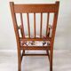 English style armchair in solid wood