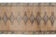 Distressed turkish oushak rug runner with soft color 100 x 228 cm