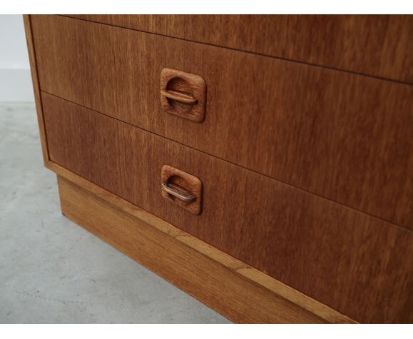 Ash chest of drawers, Danish design, 70's, production: Denmark