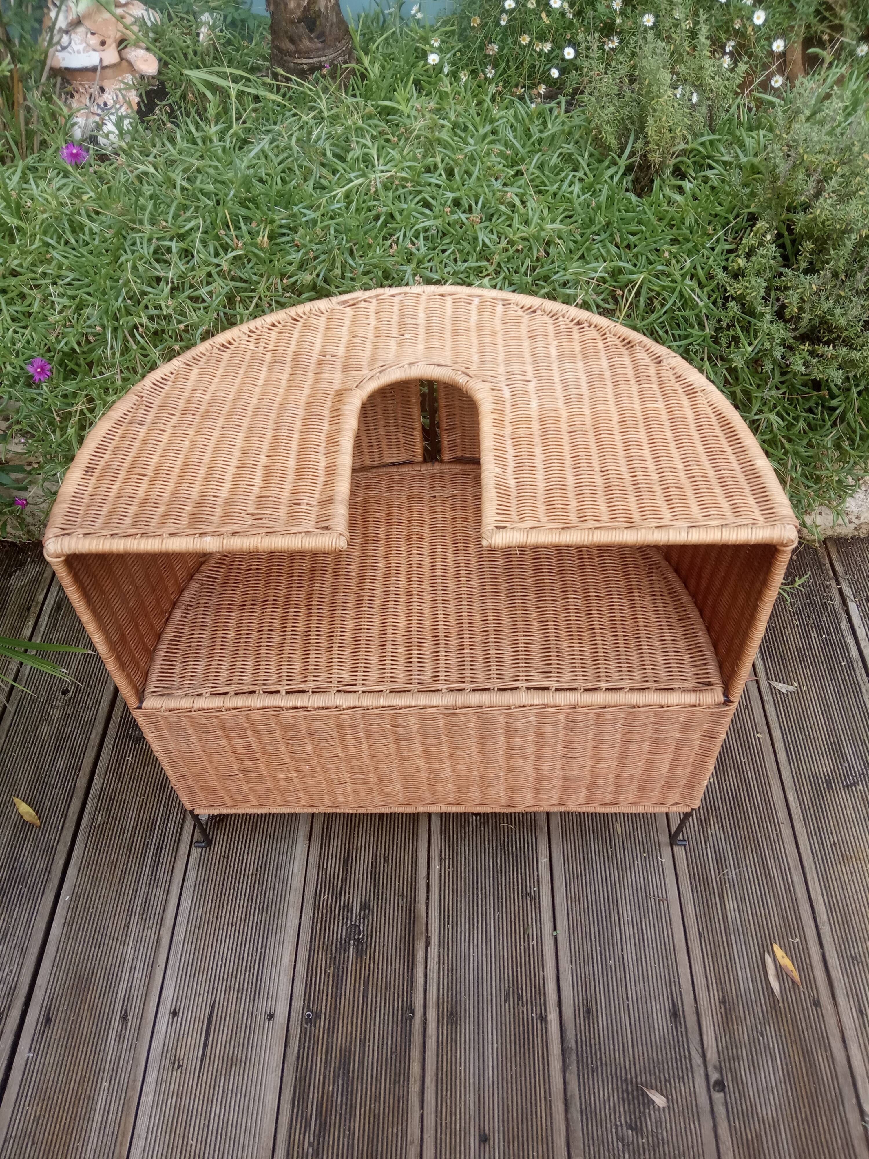 Vintage rattan furniture 50s