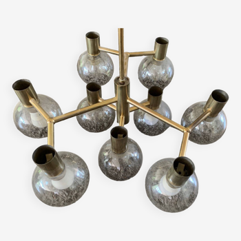 Swedish 9 ball pendant light from the 70s