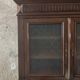 Solid wood display cabinet