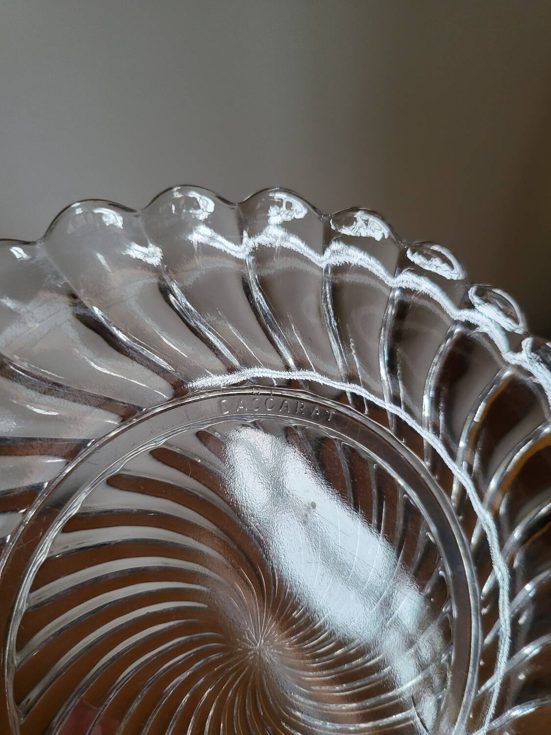 Baccarat Coaster Carafe