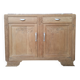 Art Deco wooden and marble buffet