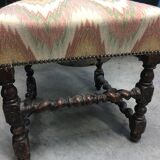 Lot of 2 henry II style chairs