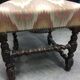 Lot de 2 chaises style Henri II