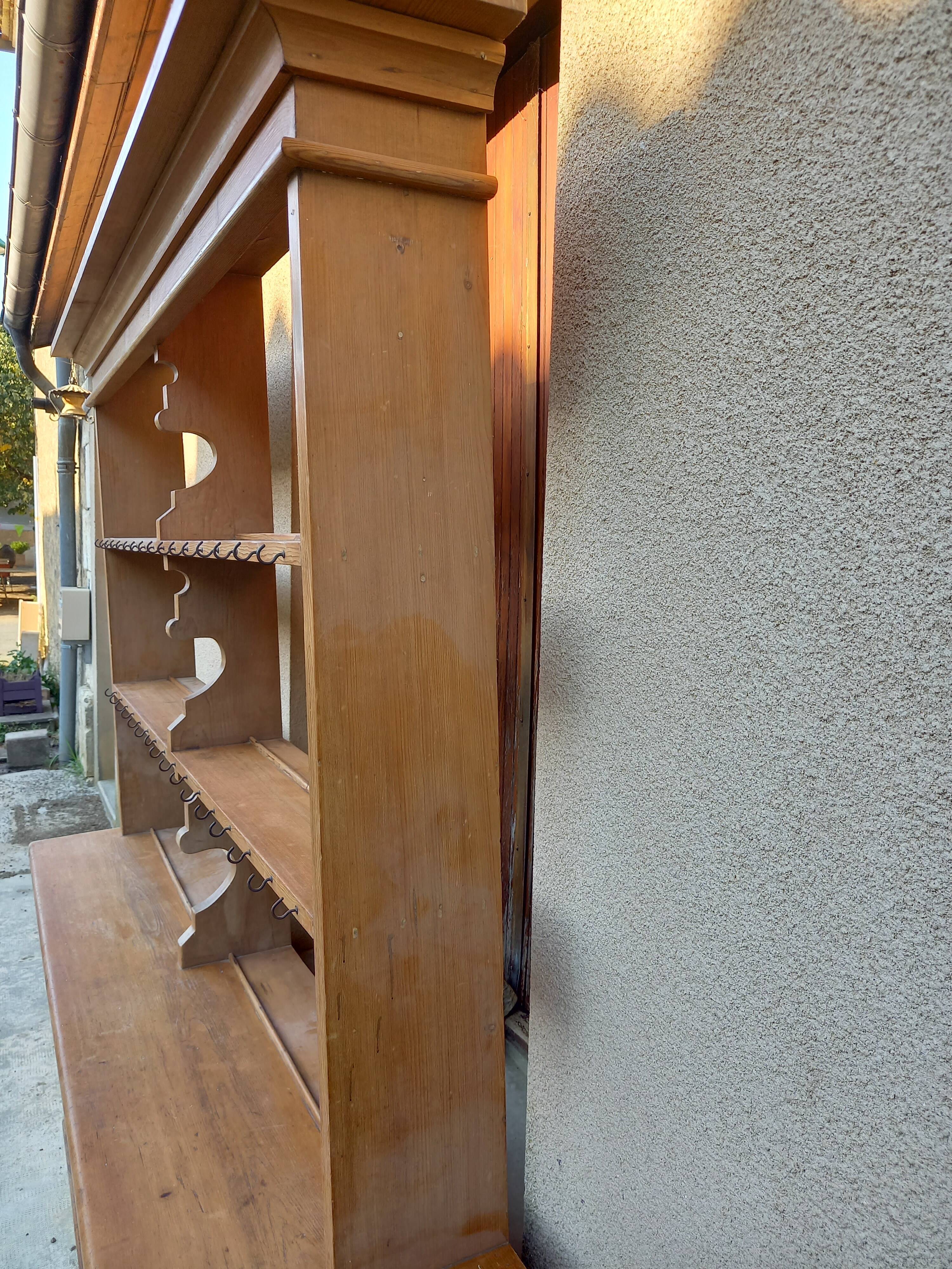 Wooden cupboard console