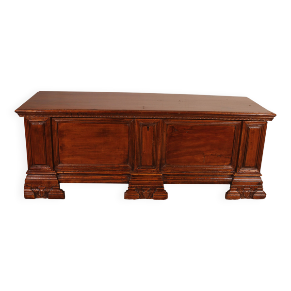 Italian Renaissance Walnut Chest - 16th Century