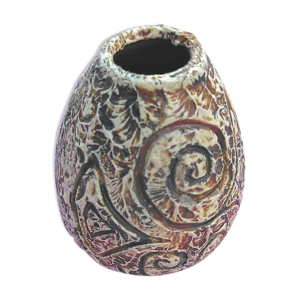 Vase en gres basque ciboure - piece unique