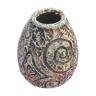 Vase in basque sandstone ciboure arroka unique piece