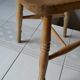 Chaise Windsor vintage chêne et hêtre