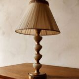 Retro green onyx lamp